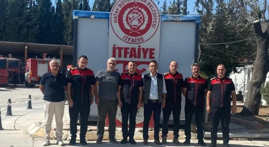 Günay itfaiye haftasını kutladı