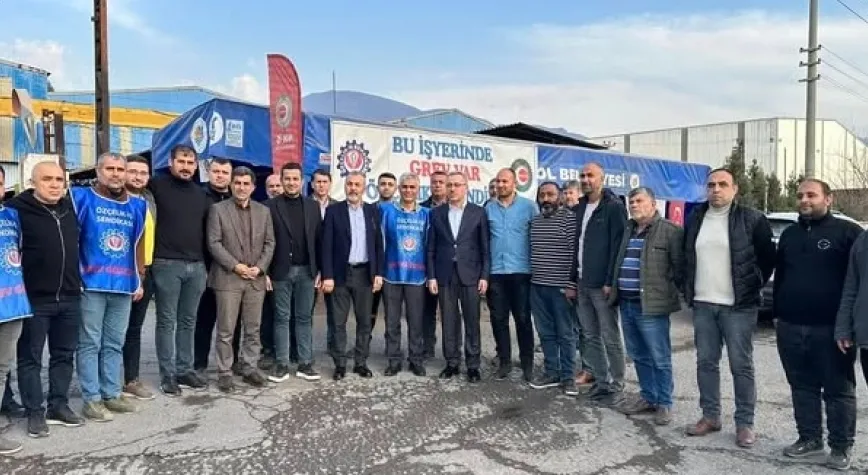 Güngör'den  Yolbulan Emekçilerine Destek