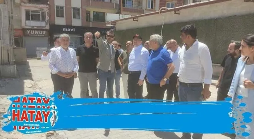 GÜRGEN, KIRIKHAN’DA ÇALIŞMALARI İNCELEDİ 