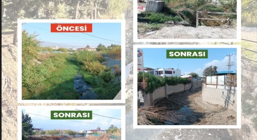 GÜZELBURÇ DERESİ ISLAH EDİLİYOR