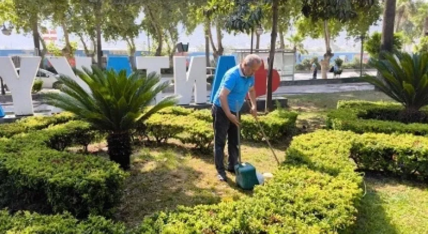 GÜZELLEŞTİRME ÇALIŞMALARI DEVAM EDİYOR