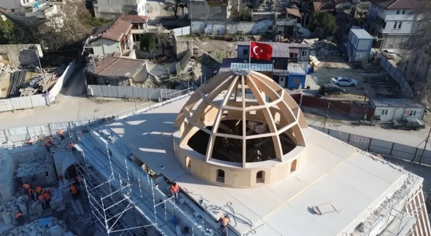 Habib-i Neccar Camiinin Yüzde 80’i Tamamlandı