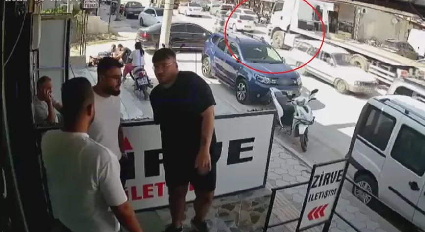 Hafriyat Kamyonunun Kör Noktasında Kalan Çocuk Yaralandı
