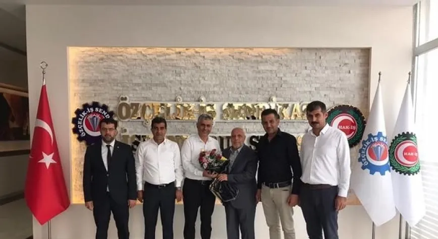 HAK-İŞ HATAY İL BAŞKANLIĞINA ZİYARET