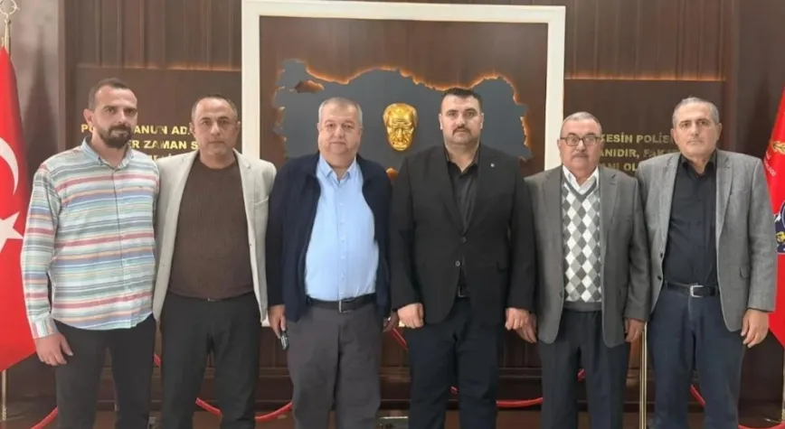 HARİAD’tan Samandağ İlçe Emniyet Müdürü Nacioğlu’na Ziyaret