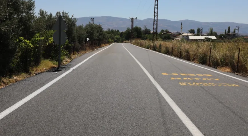 Hassa'da Bintaş-E5 Bağlantı Yolu Yenilendi