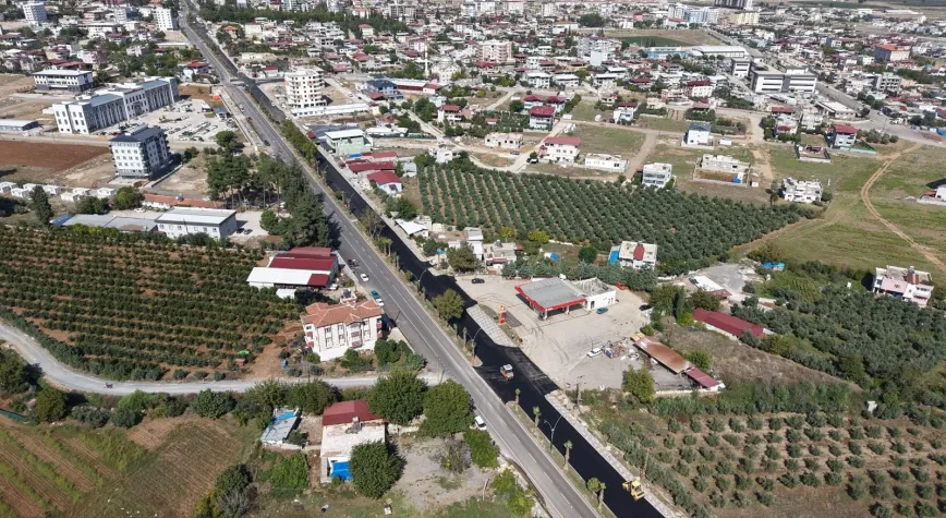 Hassa Girne Mahallesi’nde 6,5 Kilometrelik Yol Asfaltlandı