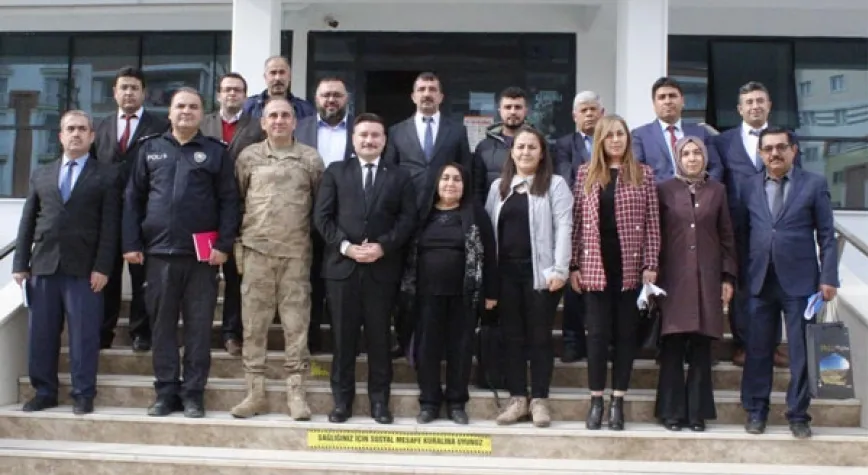 HASSA’DA KURUM AMİRLERİ TOPLANTISI YAPILDI