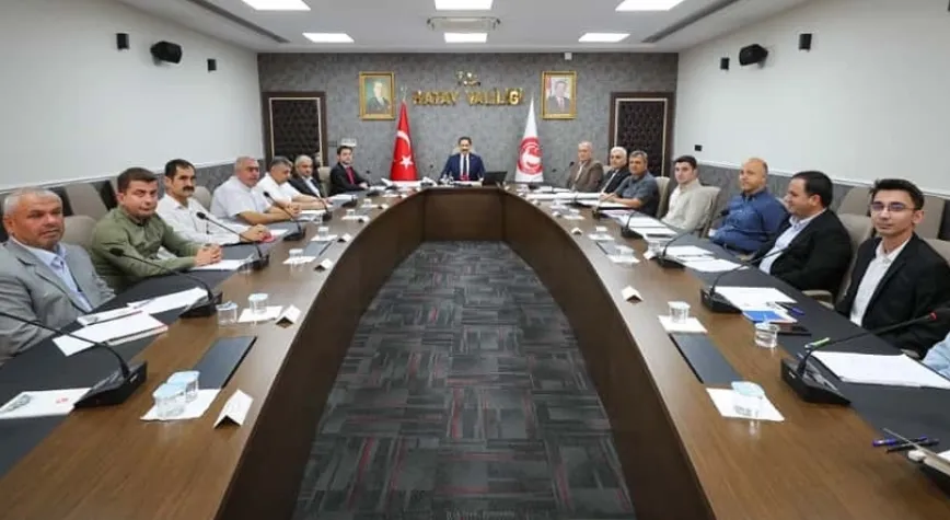 Hassa’da Müteşebbis Heyeti Toplandı