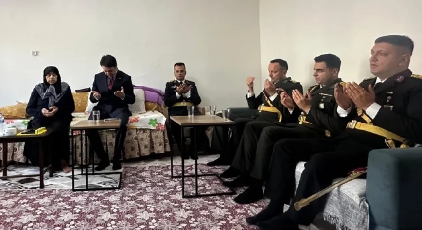 Hassa’da Şehit Aileleri Ziyaret Edildi