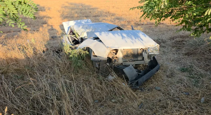 Hassa’da Tofaş Hurdaya Döndü: Sürücü Yaralandı