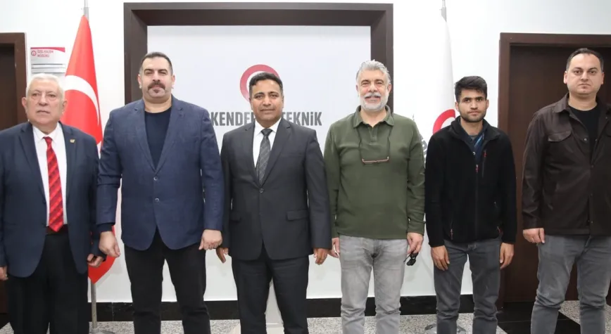 HATAY AKTİF GAZETECİLER CEMİYETİ’NDEN REKTÖR DURUEL’E ZİYARET