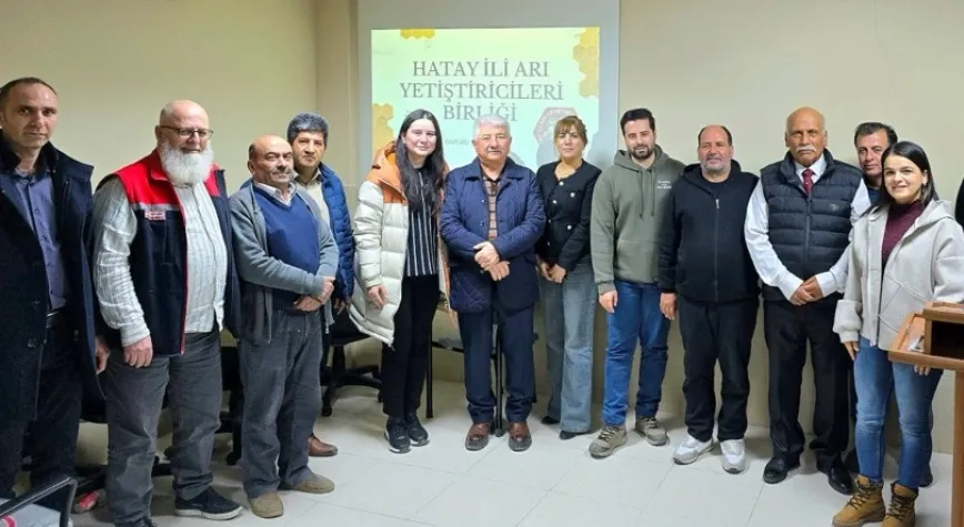 Hatay Arı Yetiştiricileri Birliği’nde Mehmet Ekici Güven Tazeledi
