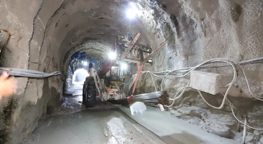 Hatay Atık Su Tüneli Projesinde Yüzde 92 Tamamlandı