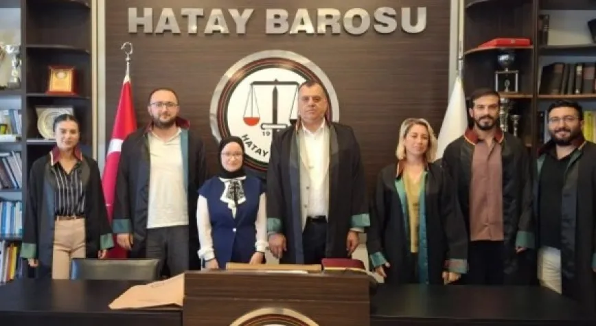 Hatay Barosu: Şiddetin karşısındayız