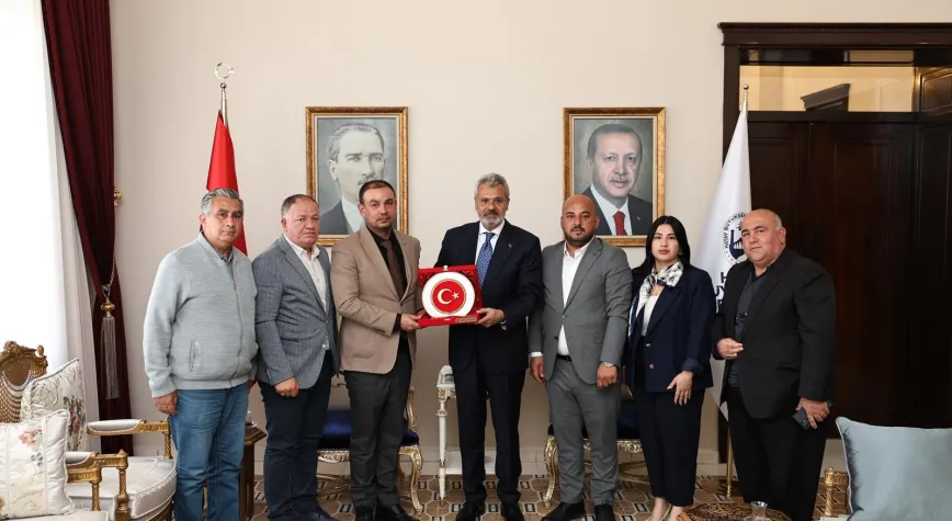 Hatay Basın Cemiyeti’nden Başkan Öntürk’e Ziyaret