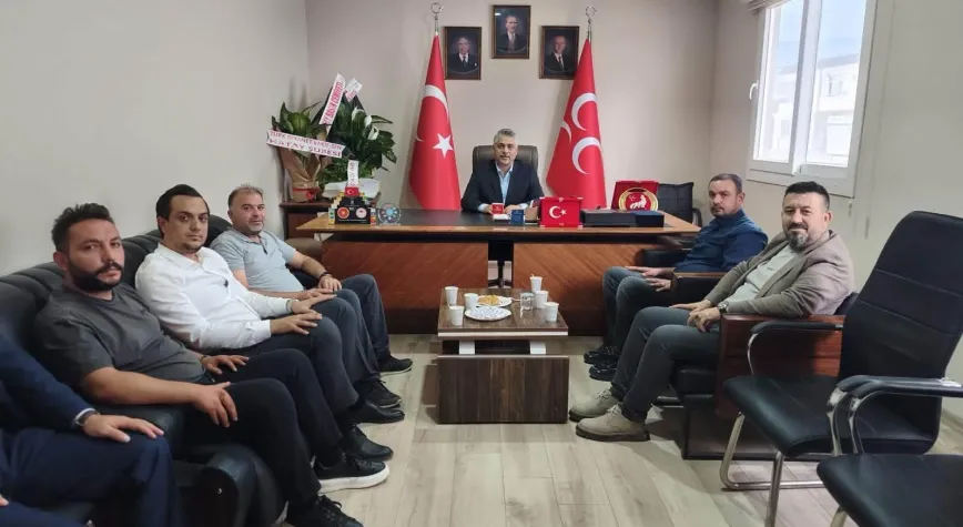 Hatay Basın Cemiyeti’nden MHP Hatay İl Başkanı Metin Taşçı’ya Ziyaret