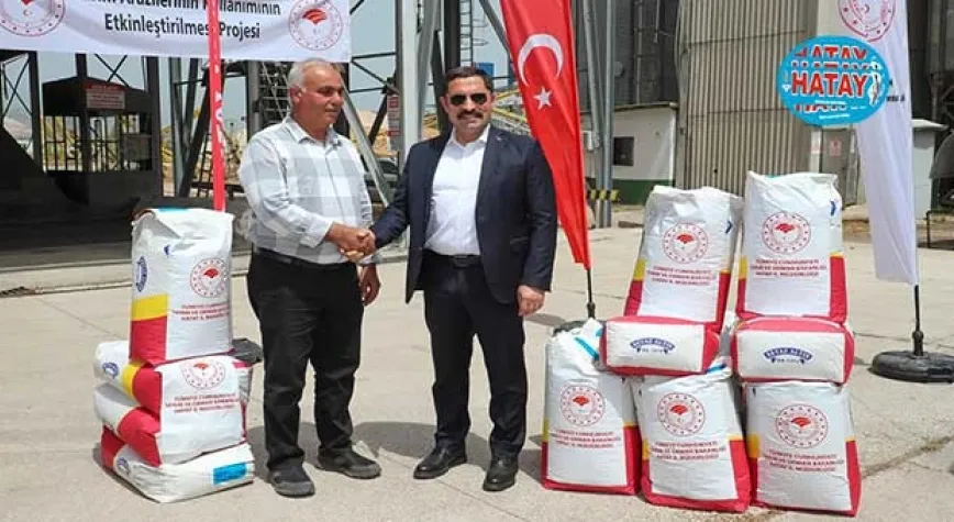 HATAY ÇİFTÇİSİ PROJELERLE AYAĞA KALKACAK
