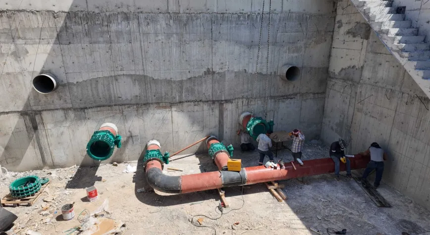 Hatay'da Gölbaşı İçme Suyu Projesi Hızla İlerliyor