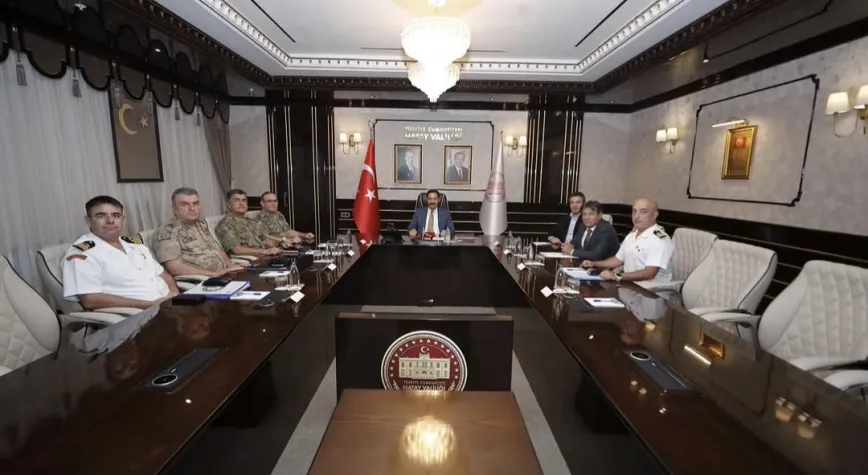 Hatay'da İl Asayiş ve Güvenlik Toplantısı Yapıldı