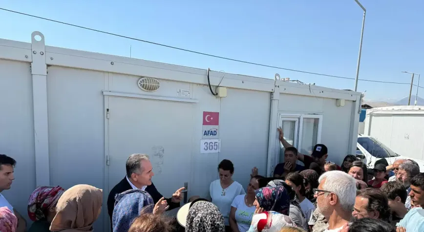 Hatay'da Konteyner Kent Tahliyeleri İçin Bilgilendirme Toplantıları Düzenlendi