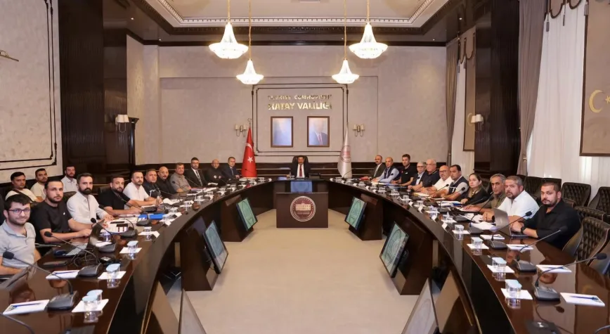 Hatay'da Köy Evlerinin Altyapı Çalışmaları Masaya Yatırıldı
