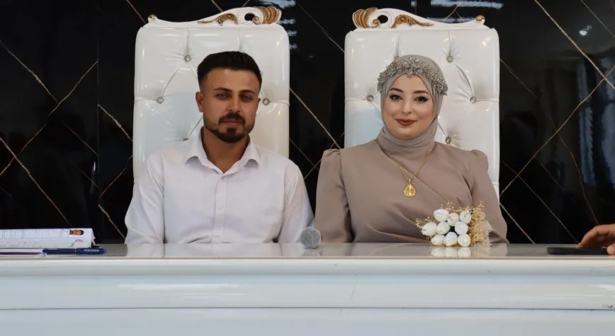 Hatay'da TDV Desteğiyle Bir Çift Daha Evlendi