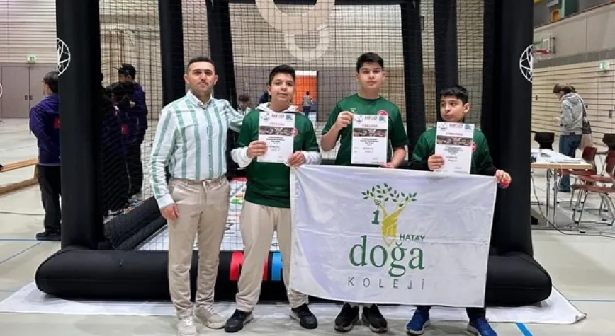 Hatay Doğa Koleji Skyriders Takımı Almanya’da Büyük Başarı Elde Etti!