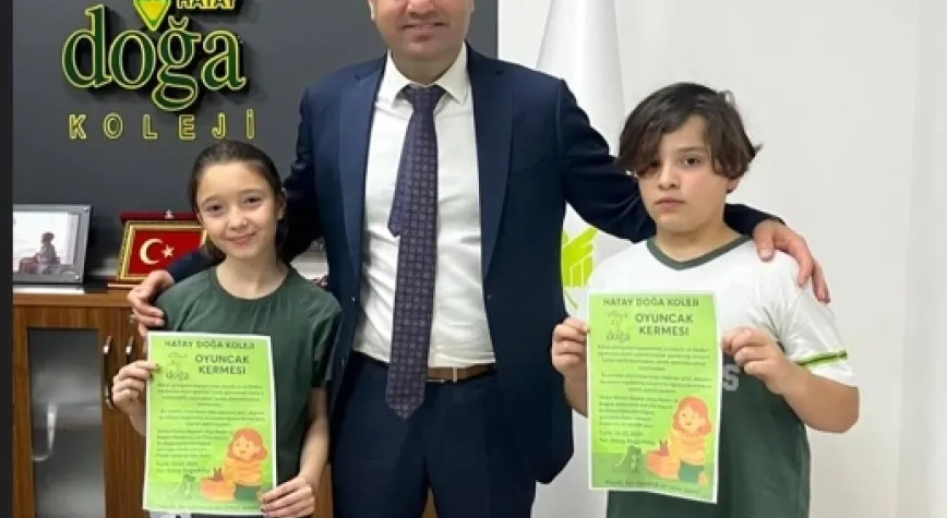 Hatay Doğa Kolejinde; Bir Oyuncak, Bir Umut