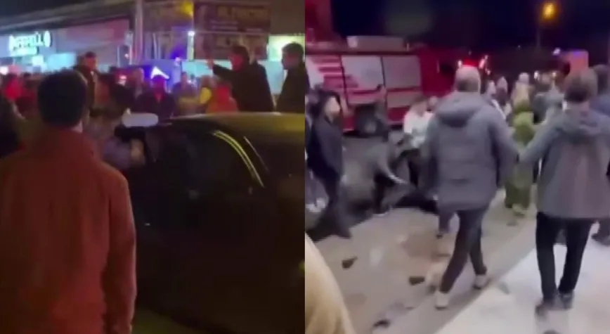 Hatay Dörtyol’da Kaza Sonrası Kavga