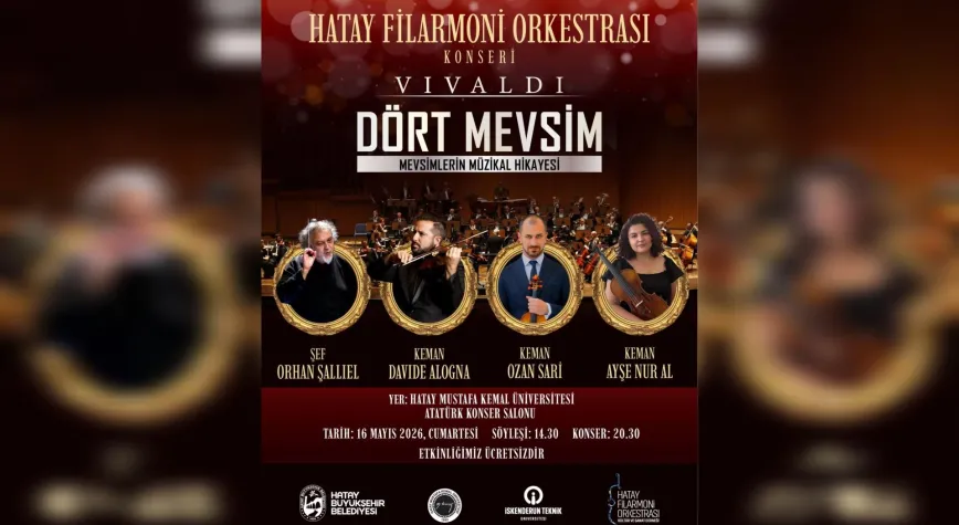 Hatay Filarmoni’den “Dört Mevsim”