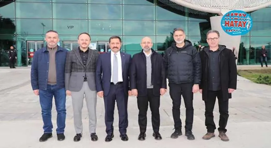 HATAY HAVALİMANINDA İNCELEME