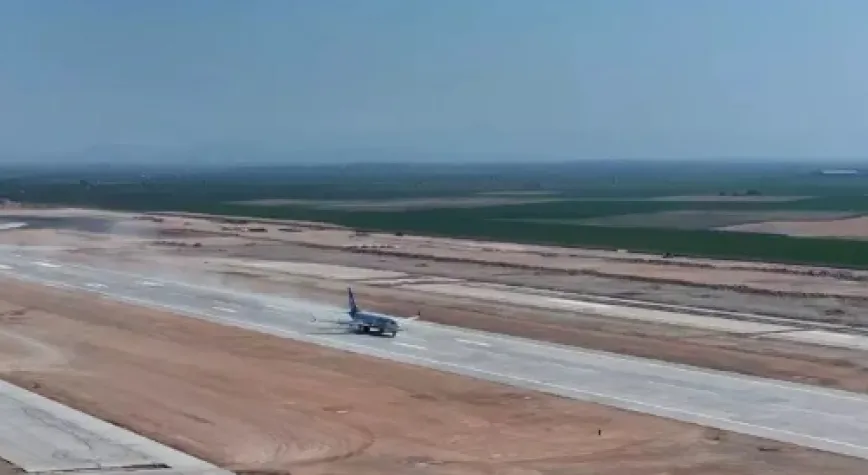 Hatay Havalimanı'nda uçuşlar yeniden başladı