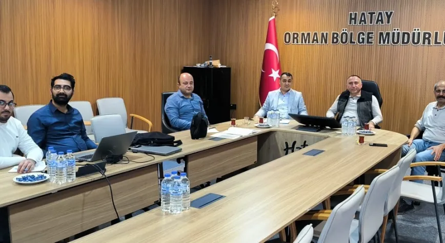 Hatay orman Bölge Müdürlüğü’nde toplantı