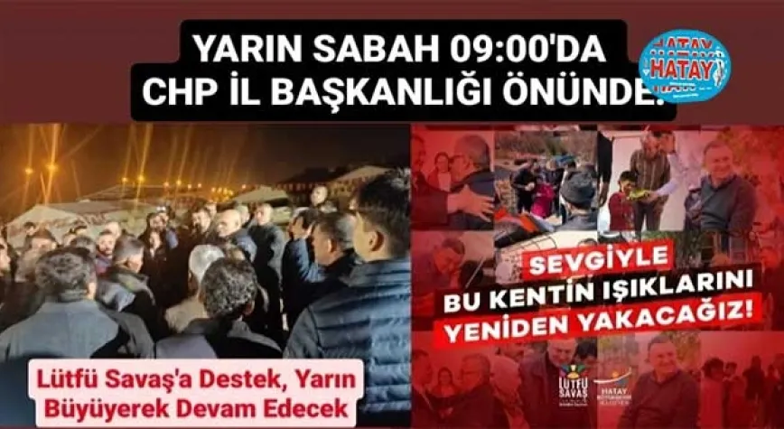 HATAY,  SAVAŞ'A DESTEK İÇİN BİR ARAYA GELİYOR