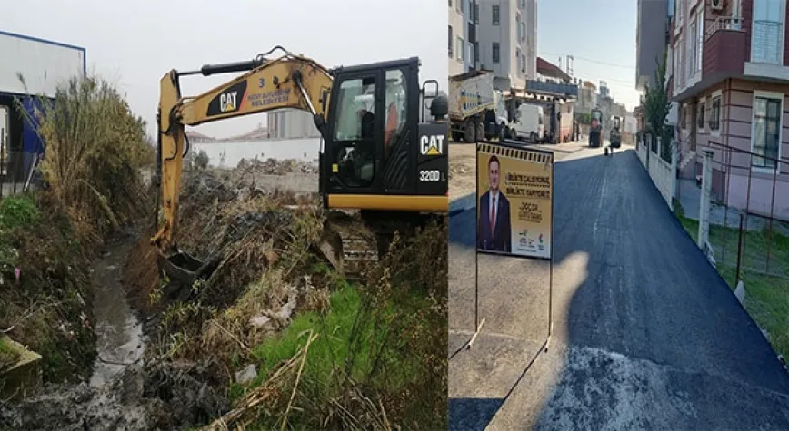 HATAY UZUN ÖMÜRLÜ BETON ASFALT İLE DONATILIYOR