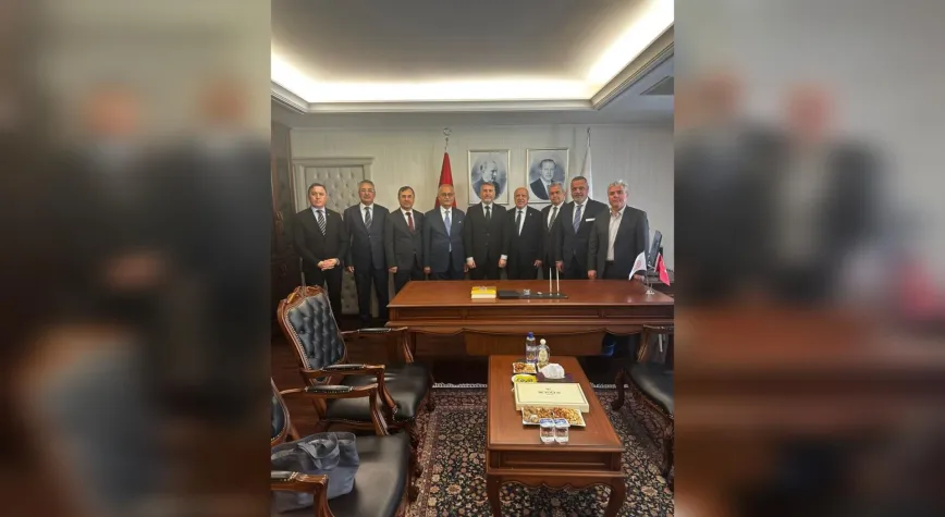 Hatay Vakfı’ndan Bakan Yardımcısı Demirli’ye Tebrik Ziyareti