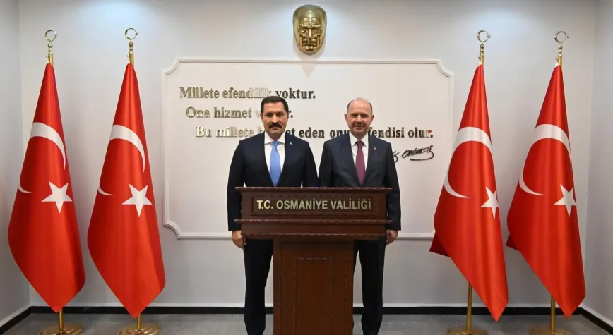 Hatay Valisi Mustafa Masatlı’dan Osmaniye Valisi Serdengeçti’ye Ziyaret