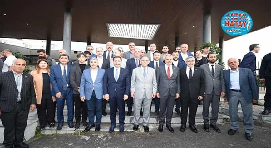 HATAY’A 14,2 MİLYARLIK ALT YAPI YATIRIMI MÜJDESİ