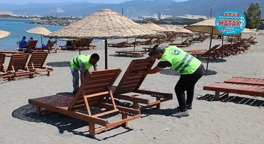 HATAY’A KAZANDIRILAN YENİ PLAJ ÇALIŞMALARI SONA YAKLAŞIYOR