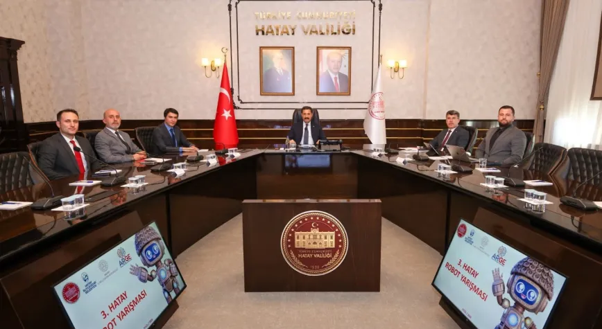 HatayBOT Robot Yarışması İçin Hazırlıklar Başladı