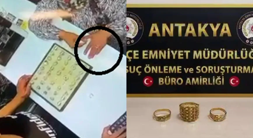 Hatay’da 100 Bin TL’lik Kuyumcu Vurgunu Kamerada