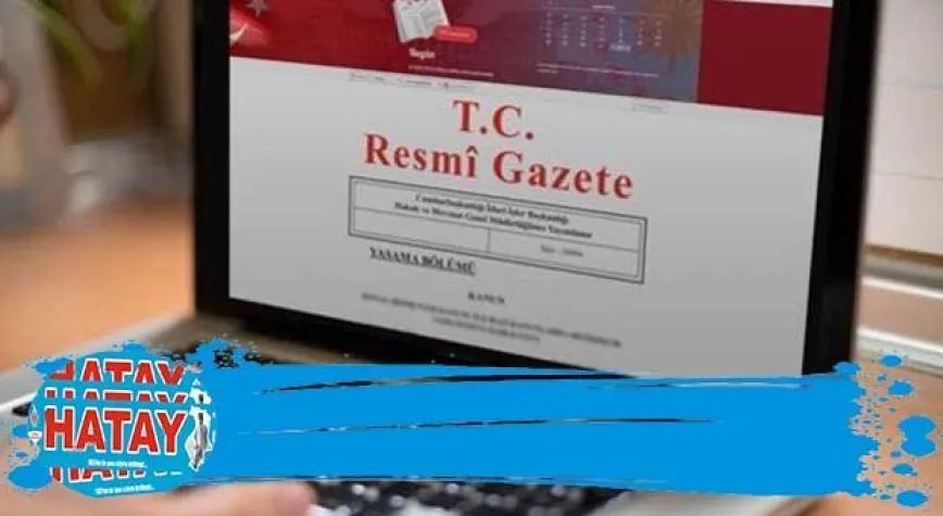 HATAY'DA 11 İLÇENİN KAYMAKAMI DEĞİŞTİ