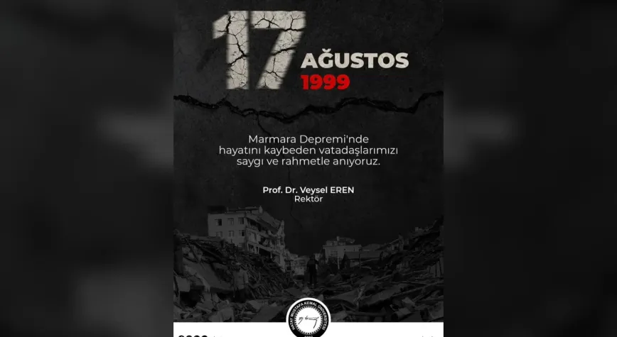 Hatay’da 17 Ağustos Marmara Depremi Anıldı