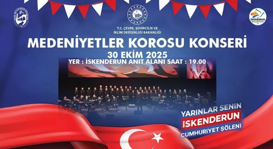Hatay’da 4 Konserle Cumhuriyet Şöleni