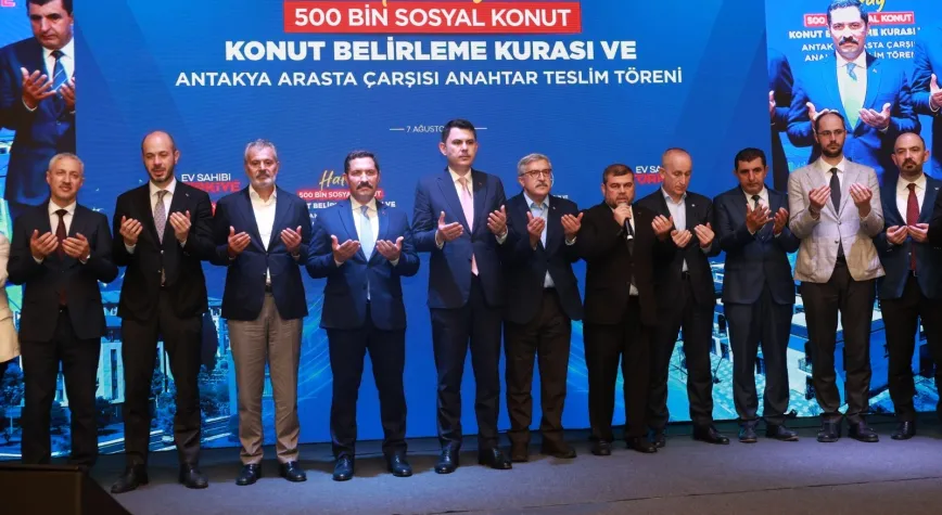 Hatay’da 500 Bin Sosyal Konut Projesinde Yeni Kura Heyecanı