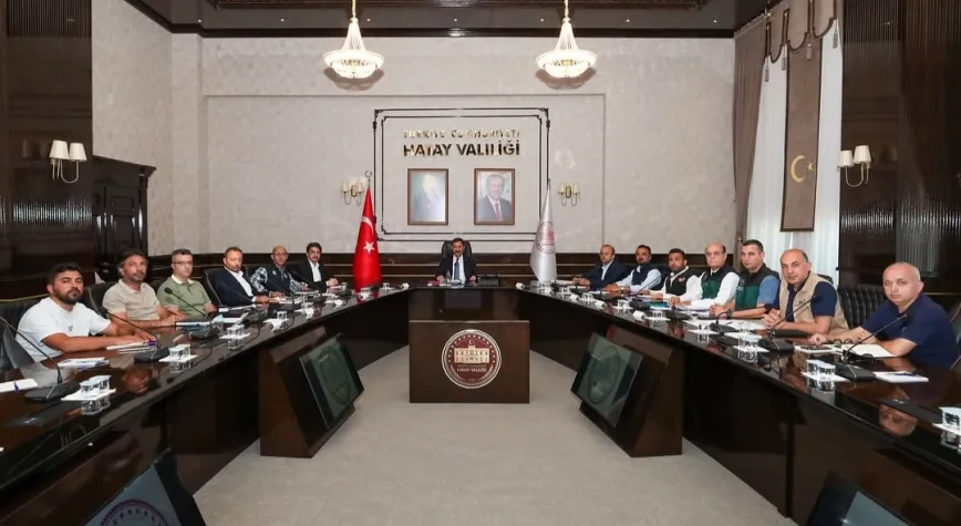 Hatay’da Asi Nehri Altyapısı İçin Koordinasyon Toplantısı