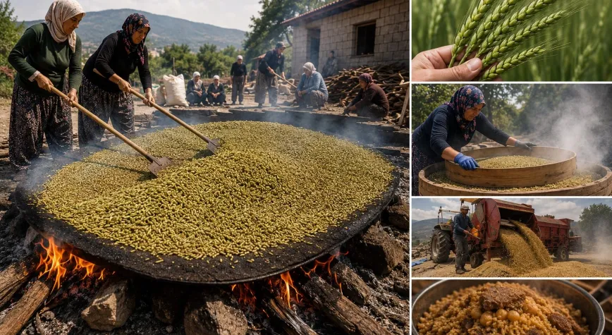 Hatay’da Asırlık Firik Geleneği Yeniden Tütüyor
