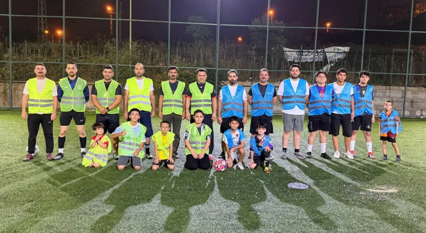 Hatay’da Baba-Çocuk Futbol Etkinliği Düzenlendi