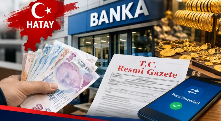 Hatay’da Banka ve Kuyum İşlemi Yapanlar Dikkat: Limit Değişti